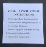 Inflatable Repair Kit Puncture For Paddling Pools Airbeds Awning Patches X 20