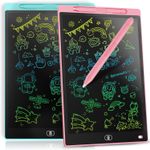 LCD Writing Tablet 8.5 Inch Kids Drawing Board 2 Pack Doodle Pad Gift