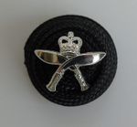 British Army Royal Gurkha Rifles Officers Cap Badge Cord Boss