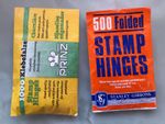 Large Collection of Prinz & Stanley Gibbons Folded Stamp Hinges