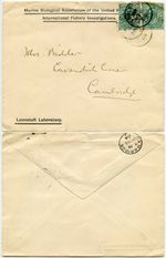 GB 1904 MARINE BIOLOGICAL UK INT FISHERY INVESTIGATION PRINTED ENV LOWESTOFT LAB