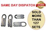 4 X FAN/ALTERNATOR PS+AC DRIVE BELTS For MITSUBISHI SHOGUN SPORT 2.5TD K94 1998+