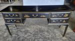 Chinese black gold dressing table sideboard drawers