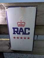 Vintage Rac 5 star sign