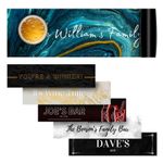 Personalised Pub & Bar Runner Mat 830x200mm | Custom Name Anti-Slip Spill