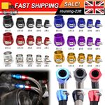 4Pcs Fuel Line End Trimmer Adapter Hex Hose Finisher Clamp AN4/AN6/AN8/AN10/AN12