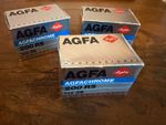 Original Agfa Agfachrome 35mm 200 RS Film. EXPIRED 04/99 Priced for each.