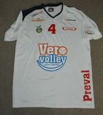 Vero Volly Monza Italian Game Match Worn Volleyball Jersey 2013/14 Italy Serie A