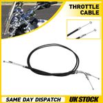 1 Pair For Harley Davidson Sportster XL883 XL1200 90CM Throttle Cable Wires Set