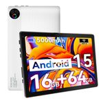 2025 Android 15 Tablet 16GB+64GB ROM (1TB TF) 10 inch WiFi 5000mah Dual Camera