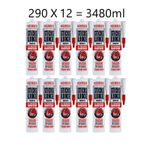 Evo-Stik The Original Sticks Like White All Weather Adhesive-290ml X 12