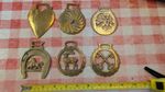Horse Brasses, Set Of 6 Victorian.