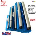 New Lathe Alignment Test Bar Shank Size 1MT, 2MT, 3MT, 4MT, 5MT (151 - 442mm) UK