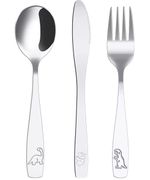 Dinosaur cutlery set for children - knife fork spoon