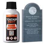RESTORING LETTERING GRAVE MASONRY HEADSTONE PAINT SATIN WHITE 30ML