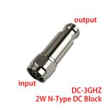 N Type RF DC Block 2W DC3GHz Coaxial DC Isolator Radio Frequency Lab Test Device