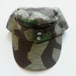WW2 German Army M43 Splinter Camo Field Cap Hat Cotton Size XL (60-61CM)