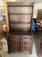 Antique Style Welsh dresser kitchen cupboard 