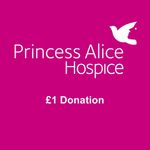 Charity Donation Princess Alice Hospice