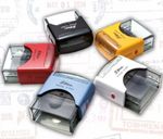 Personalised Rubber Stamp Custom Self Inking Name Address Logo Garage NHS Doctor