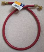 Yellow Jacket 21636 PLUS II RED Charging Hose, 1/4" HAV, 36" Long - New