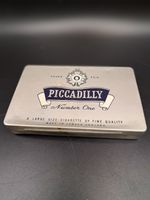 Vintage PICCADILLY NUMBER ONE cigarette Tin