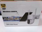 FULL HD 4MP Wireless Solar Power Security Camera with  - CG L55