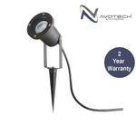 10 x LED Garden Spike Lights Adjustable Outdoor Ground Spotlights IP65 GU10