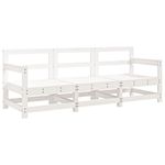 vidaXL Garden Lounge Set 3 Piece, Outdoor Lounge Set for Patio Balcony, Sofa Set