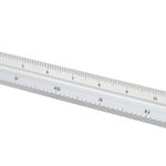Engineer Scale Aluminum 30cm 1:20 1:25 1:50 1:75 1:100 1:125 Architect Scale For