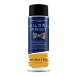 KOMATSU YELLOW Tractor Digger Machinery Aerosol Spray Paint