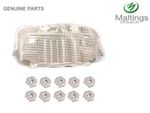 EXHAUST HEAT SHIELD TO FIT FREELANDER 2 REAR EXHAUST HEATSHEILD WEB500300 + NUTS