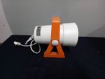 Atomic Orange Vintage Boots Ultraviolet 1960’s Lamp Boxed & Working!