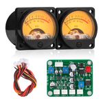 DIY Stereo Analog VU Meter Audio DB Panel Sound Level Display+Driver Board