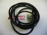 BLACK PETROL FUEL OIL OVERFLOW CARB PIPE  for 3MM X 5MM FITTINGS 0.5M LENGTH