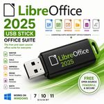 Libre Office Suite New 2025 For Windows Word Processor Database Spreadsheet etc