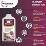 Thermalmix Insulating Paint Additive - Thermilate Energy Saving Addative