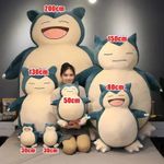 Giant Snorlax Plush Cover 30-200cm Soft Pokemon Cushion Pillow No Filling