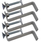 4pc Internal Corner Profile Clamp 140mm Half Brick Zinc Plated – Bricklayer Tool