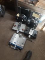 Budenberg Hydraulic Dead Weight Tester DWT with sets of weights and accessories.