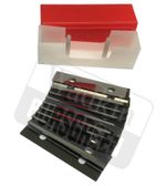 10 pieces. 50 x 12 x 1.5mm CARBIDE REVERSIBLE TURN INSERT REVERSIBLE TIP INSERTS