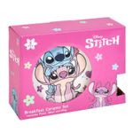 Disney Stitch Ceramic Breakfast Set for Kids 3-Piece Plate Bowl Mug