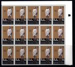 MALTA MNH 1969 SG415 Gandhi 1/6 Block of 15