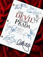 Devil Wears Prada Signed Movie Script, Full Screenplay Autographed Reproduction