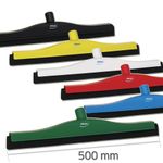 Vikan Floor Squeegee Wet Room Tile Cleaning Replacement Blade 50cm With Handle