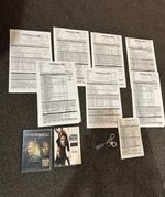 Prison Break Call Sheets Scripts Season 5 Production Crew gift  DVDs