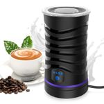 Electric Milk Frother 4 in 1 Automatic Frother Milk Steamer Latte Coffee Foam UK