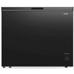 Freestanding Chest Freezer, 199L, Outbuilding Safe - Black