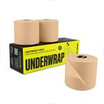 3 ROLLS - SPORTTAPE Soft Foam Underwrap 7cm x 27m - Pre Wrap - Non-Adhesive