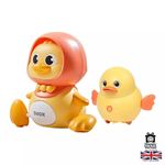 Tummy Time Duck Family Musical Toy – Crawling Baby Activity with Lights & Sounds